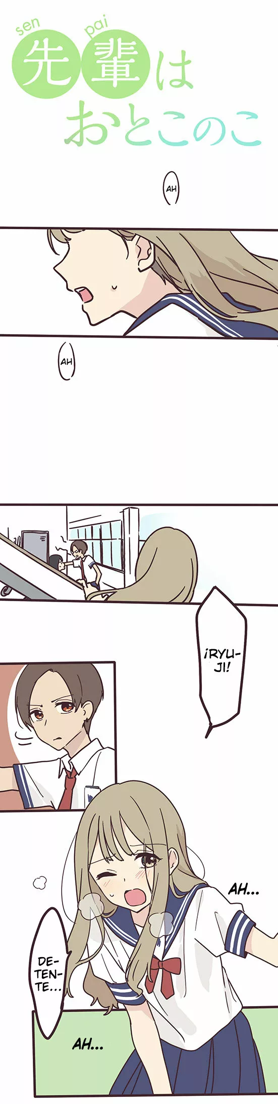 Senpai wa Otokonoko Capítulo 4 - Page 5