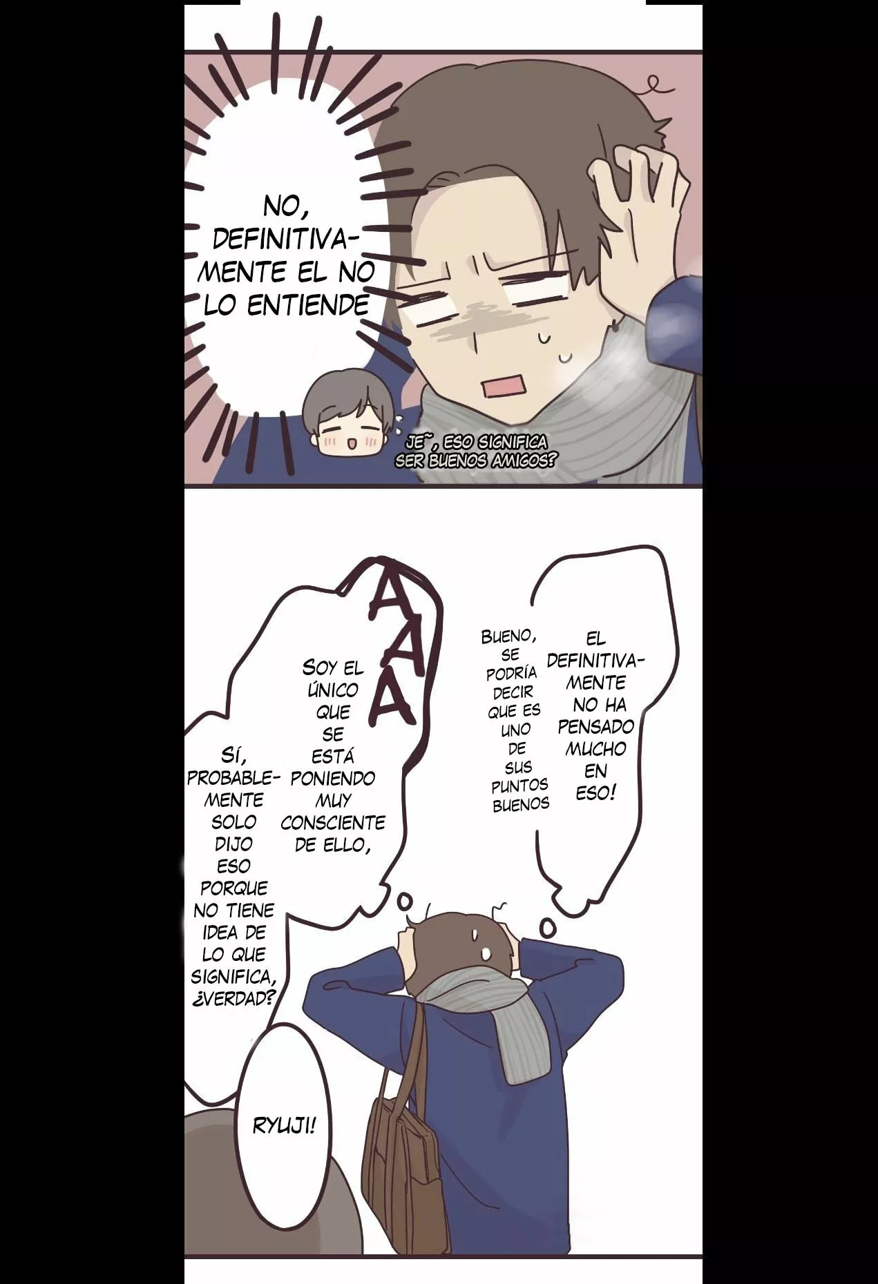 Senpai wa Otokonoko Capítulo 41 - Page 3