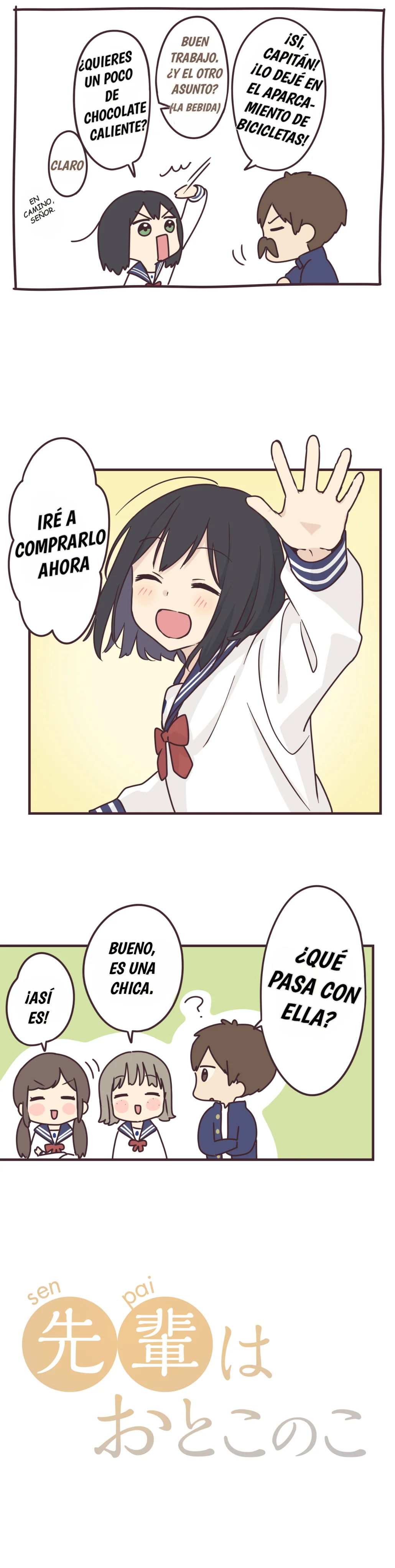 Senpai wa Otokonoko Capítulo 58 - Page 3