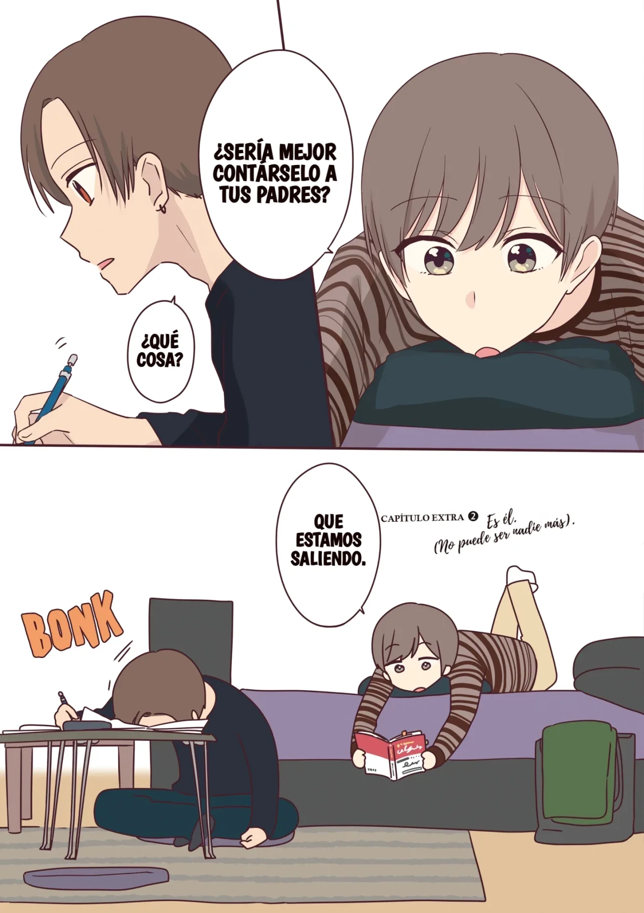 Senpai wa Otokonoko Capítulo 60.5 - Page 8