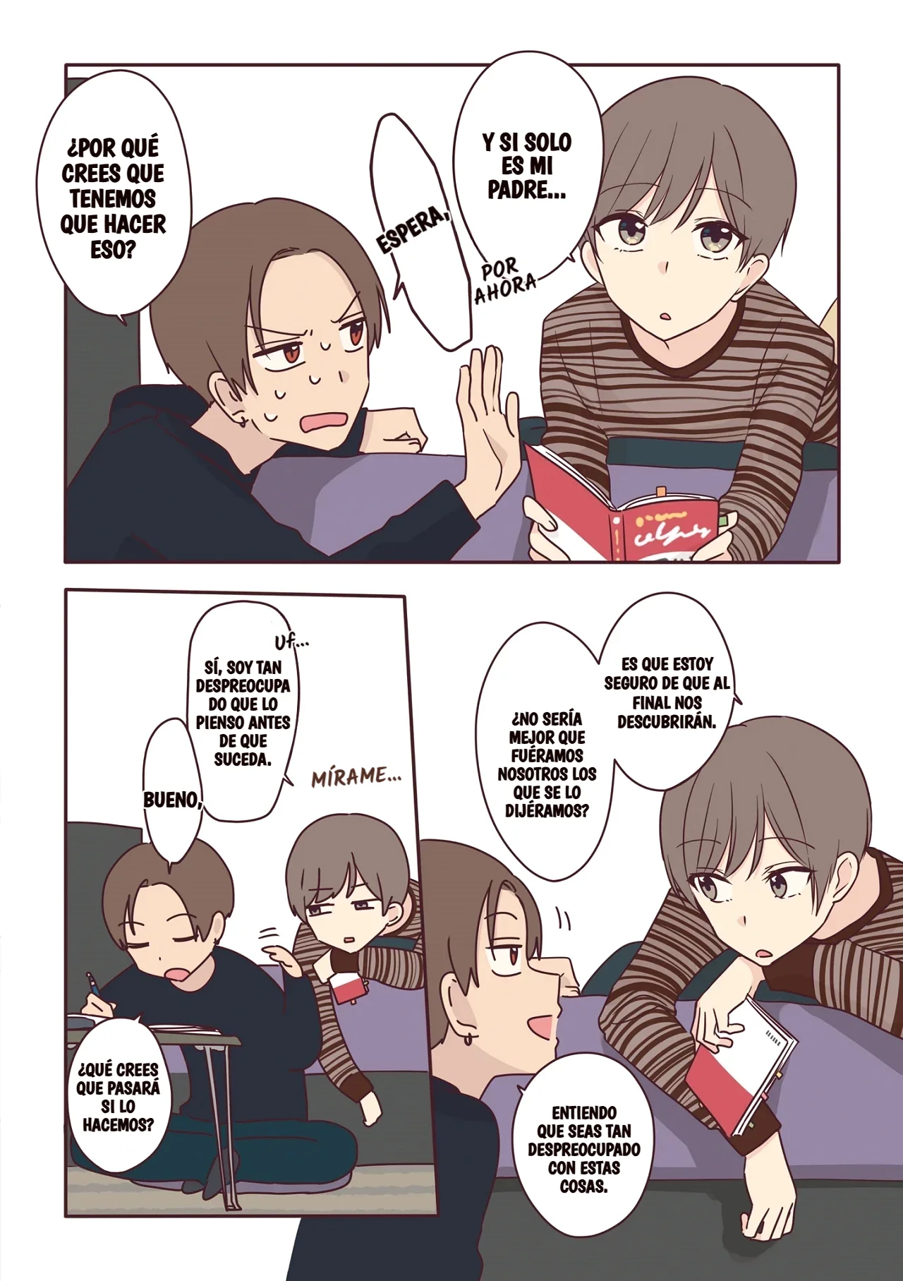 Senpai wa Otokonoko Capítulo 60.5 - Page 9