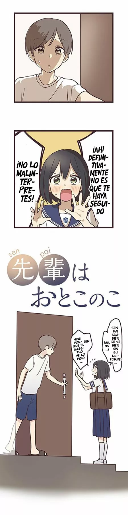 Senpai wa Otokonoko Capítulo 8 - Page 4