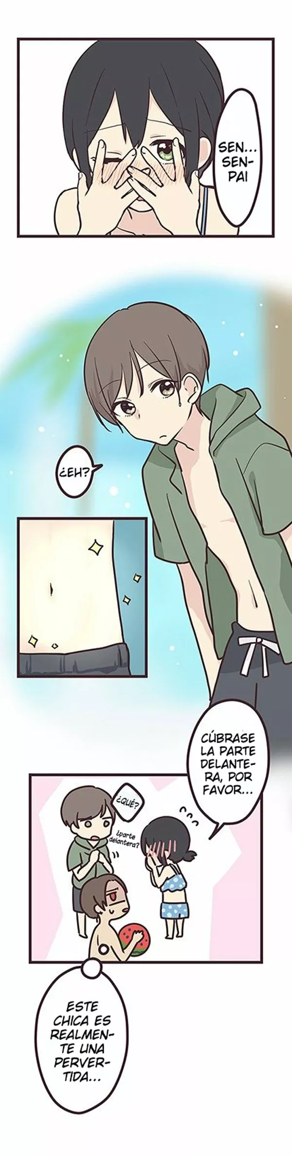 Senpai wa Otokonoko Capítulo 9 - Page 4