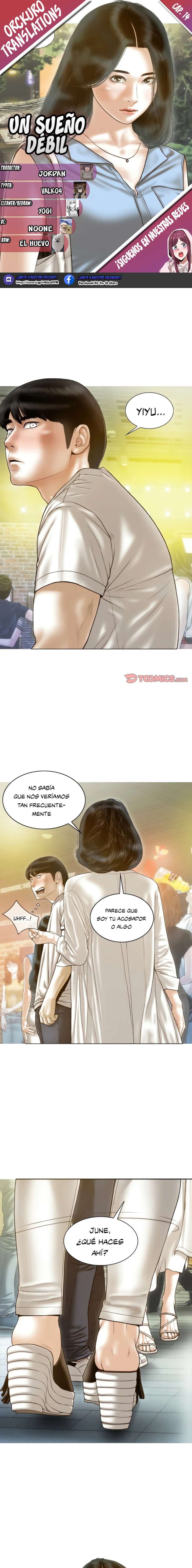 Un Sueño Débil Capítulo 14 - Page 1