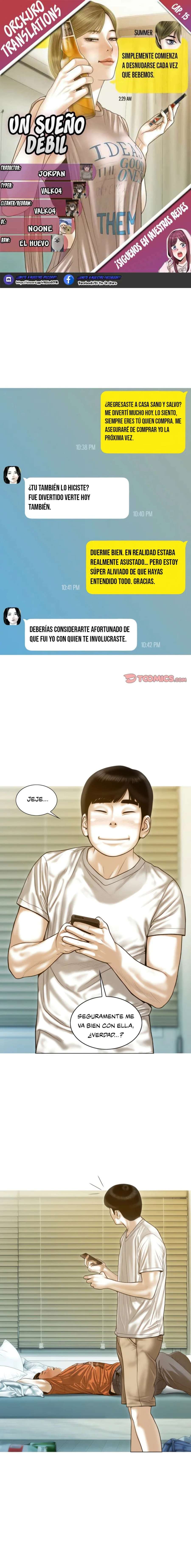 Un Sueño Débil Capítulo 15 - Page 1