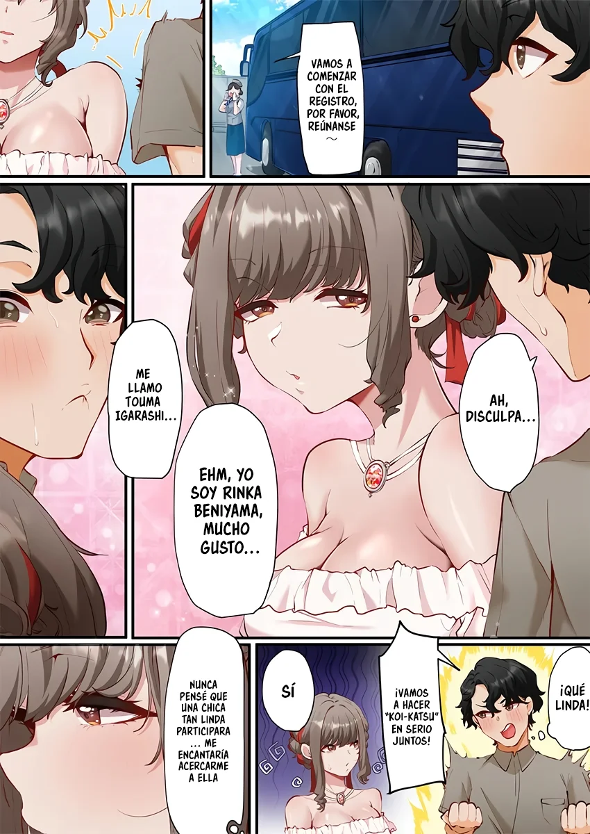 Romance en las aguas termales: ¡Busco novia, pero estas chicas quieren más que eso! Capítulo 1 - Page 4