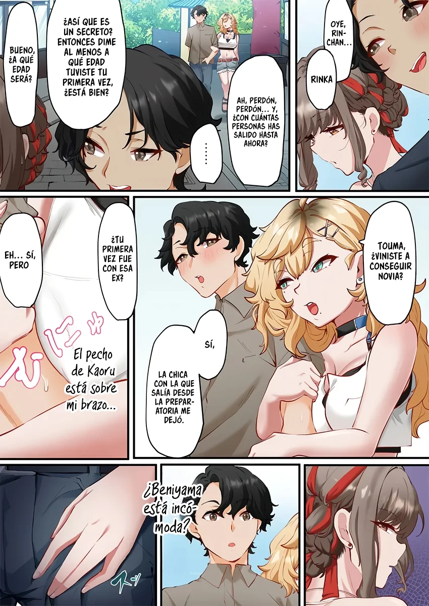 Romance en las aguas termales: ¡Busco novia, pero estas chicas quieren más que eso! Capítulo 1 - Page 8