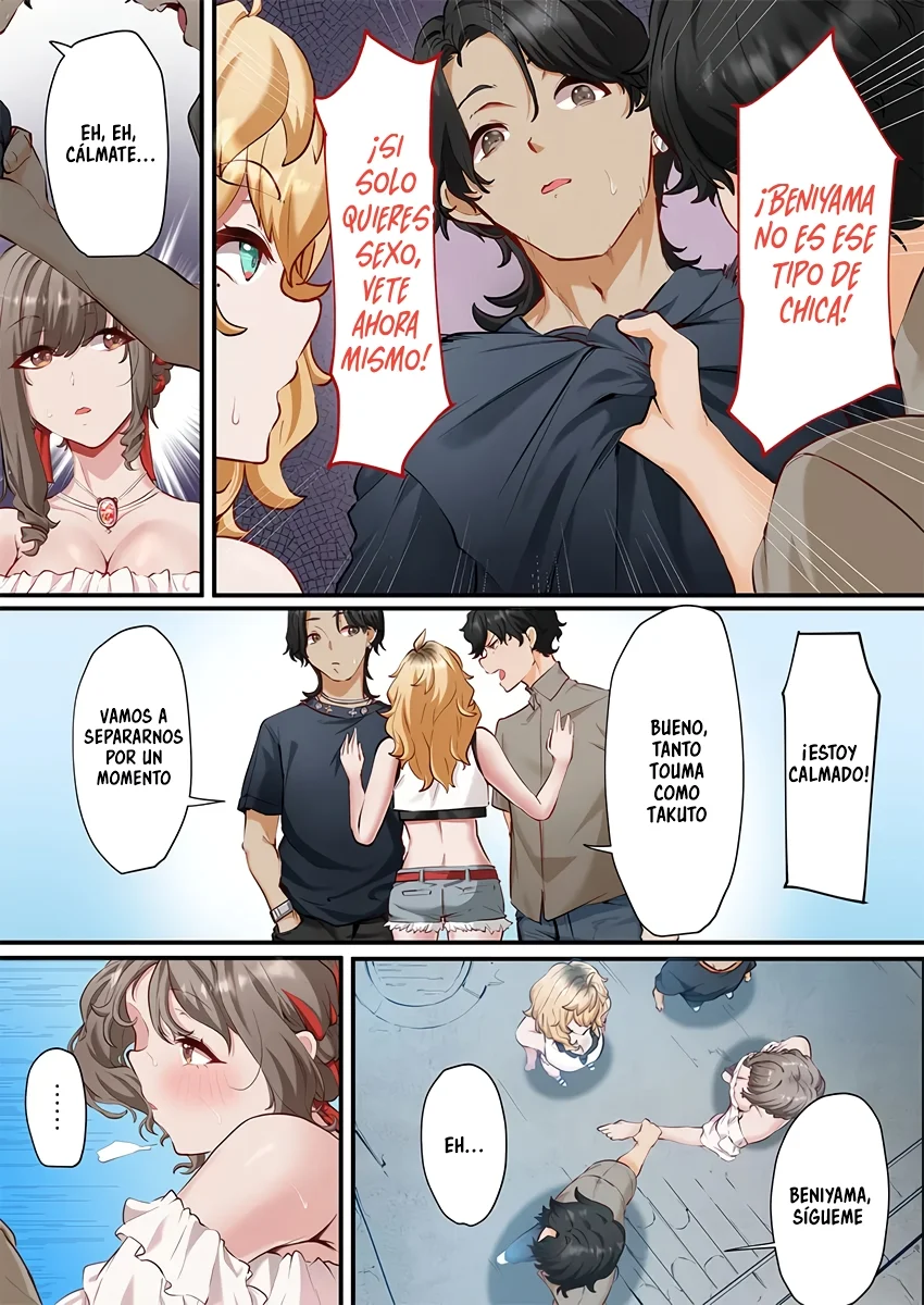 Romance en las aguas termales: ¡Busco novia, pero estas chicas quieren más que eso! Capítulo 2 - Page 3