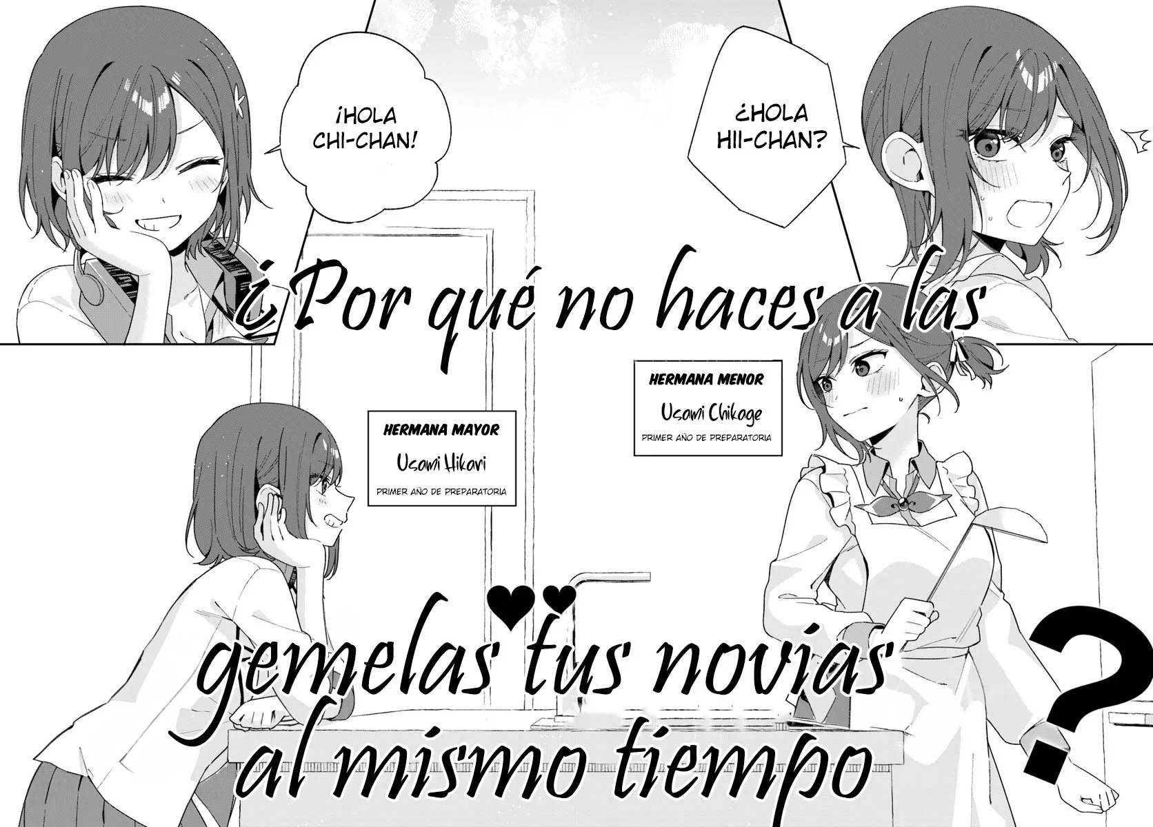 ¿por que no juntar a las gemelas y convertirlas en una novia? Capítulo 1 - Page 44