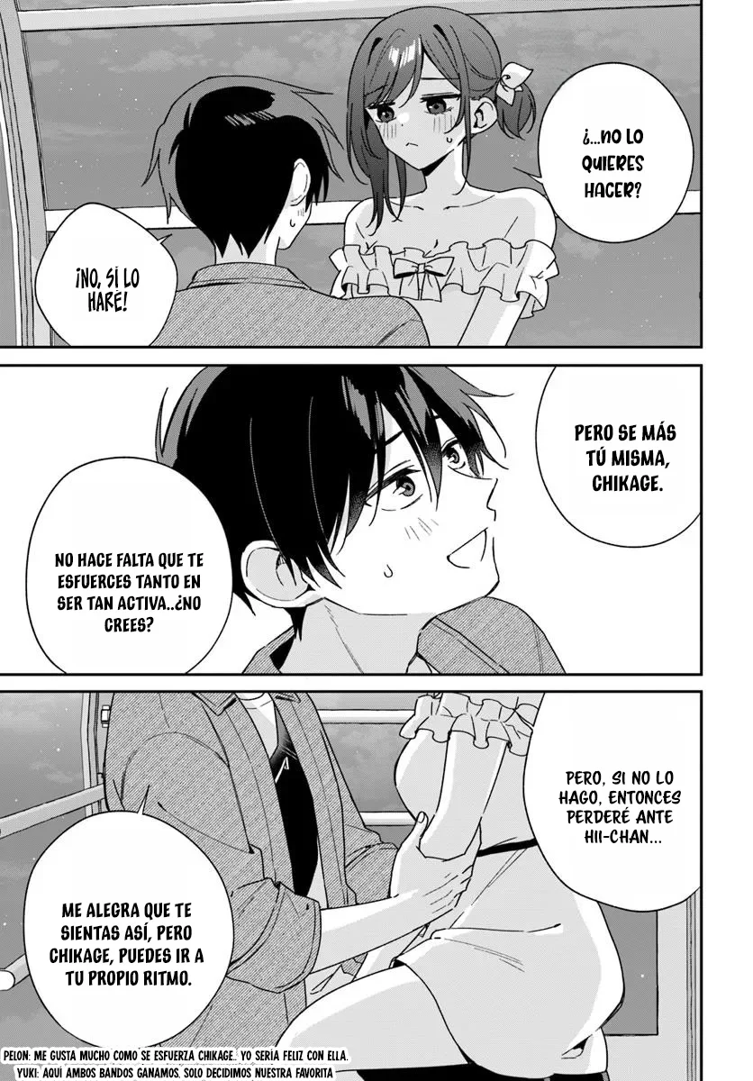 ¿por que no juntar a las gemelas y convertirlas en una novia? Capítulo 6.3 - Page 12