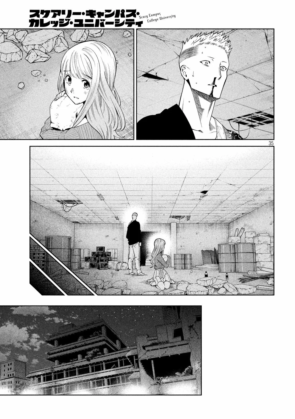 Scary Campus College University Capítulo 2 - Page 37