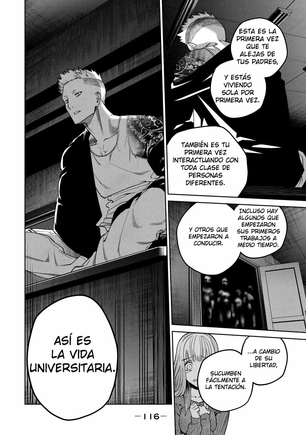 Scary Campus College University Capítulo 3 - Page 15