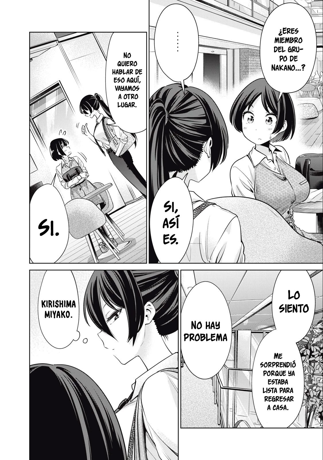 No me acostaré contigo gratis – español Capítulo 15 - Page 3