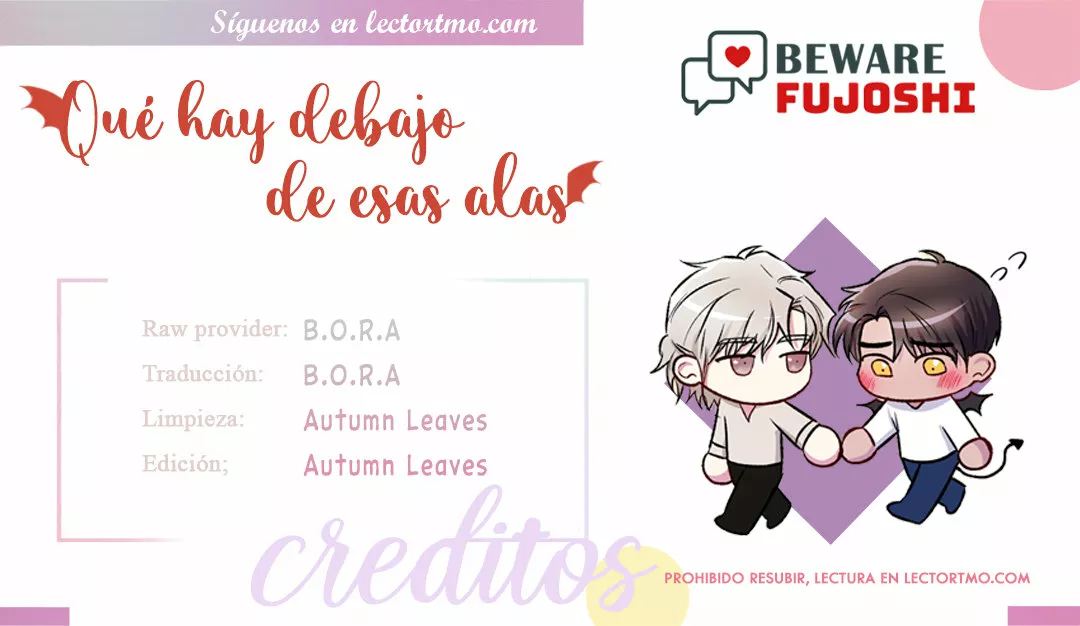 Que hay debajo de esas alas Capítulo 4 - Page 1