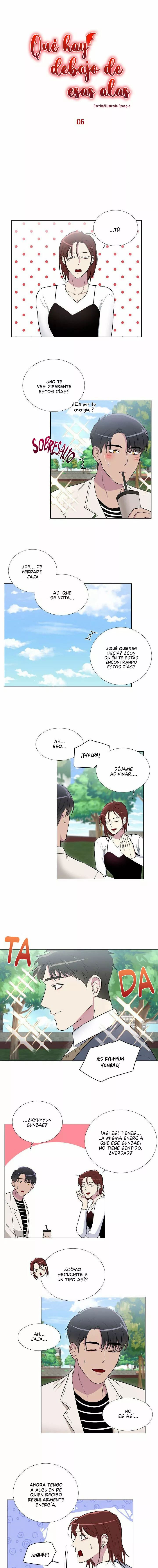 Que hay debajo de esas alas Capítulo 6 - Page 5