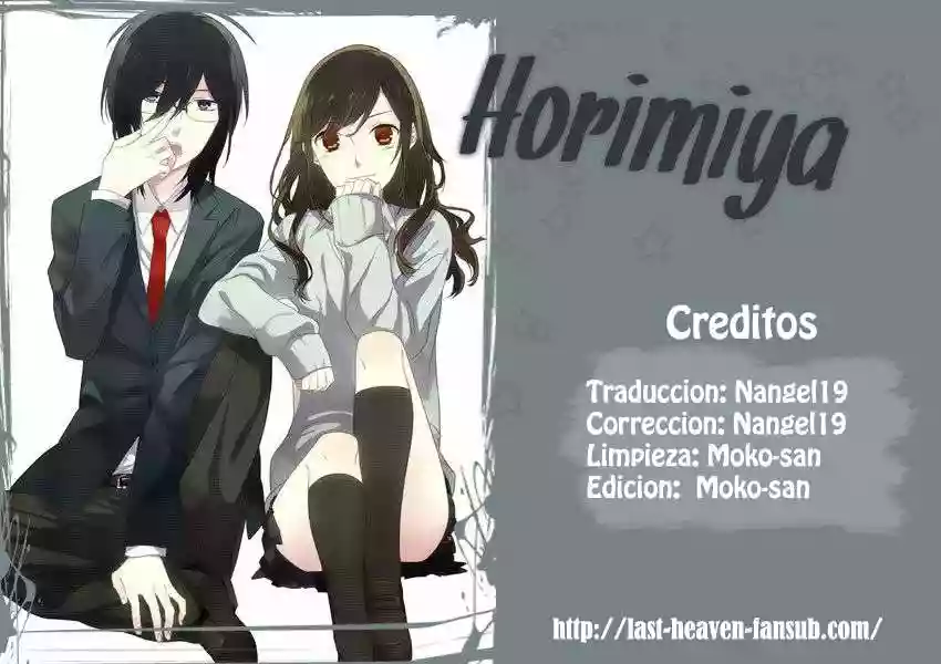 Horimiya Capítulo 14 - Page 1