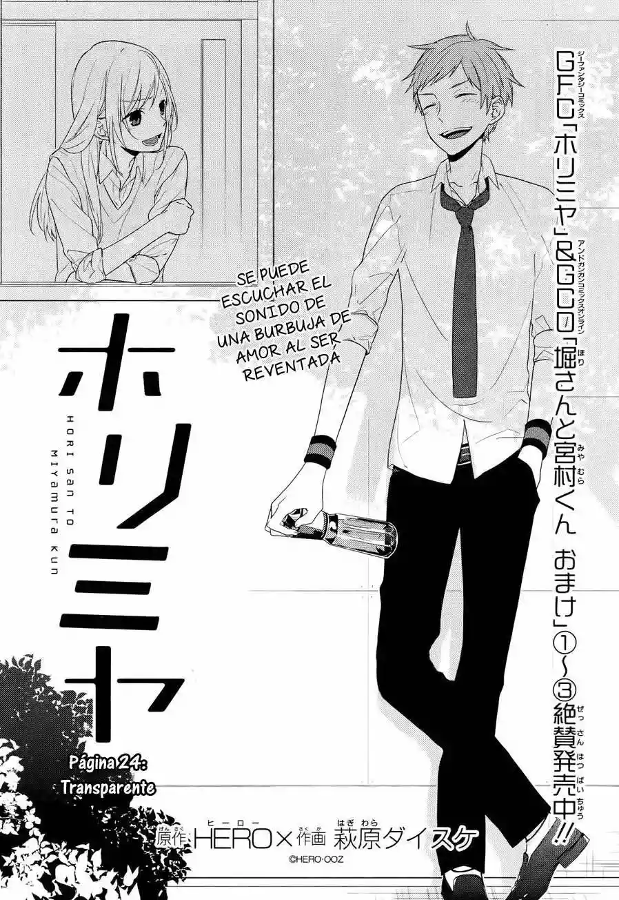 Horimiya Capítulo 24 - Page 7