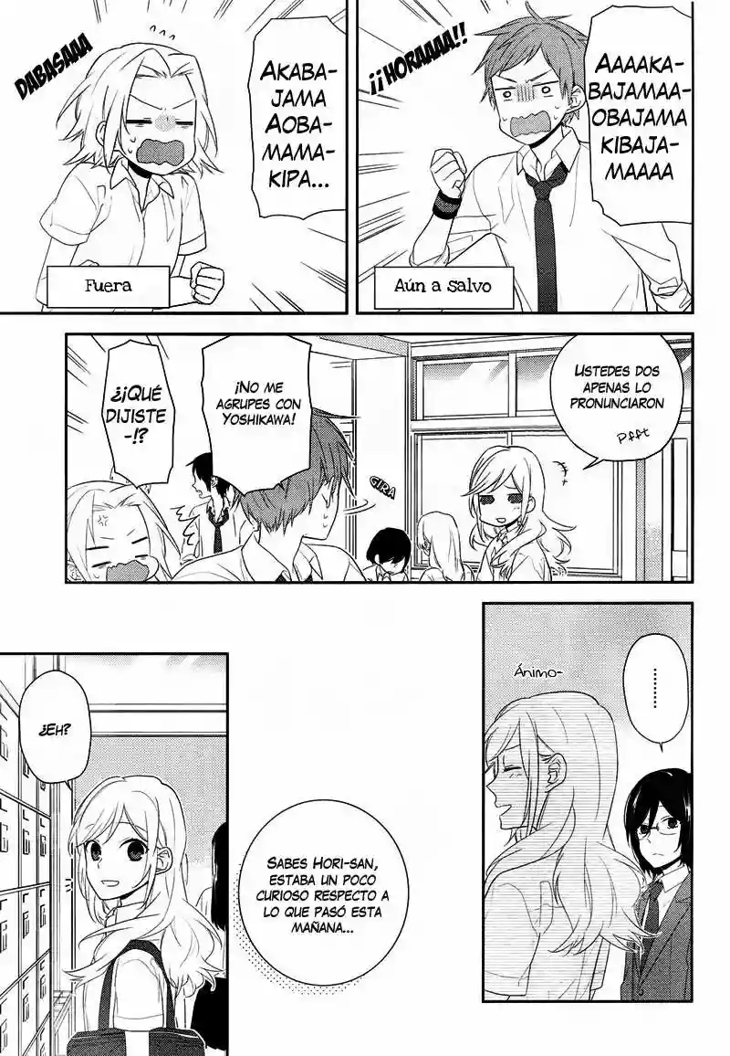 Horimiya Capítulo 25 - Page 19