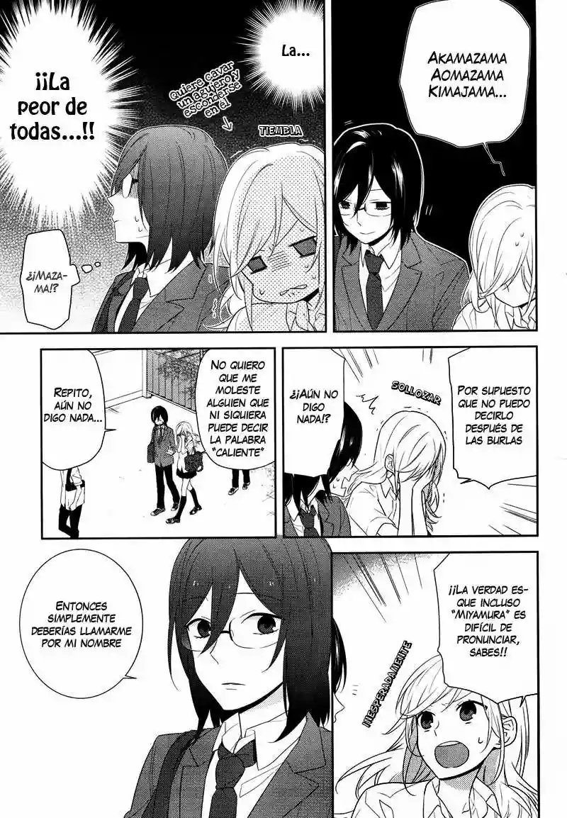 Horimiya Capítulo 25 - Page 21