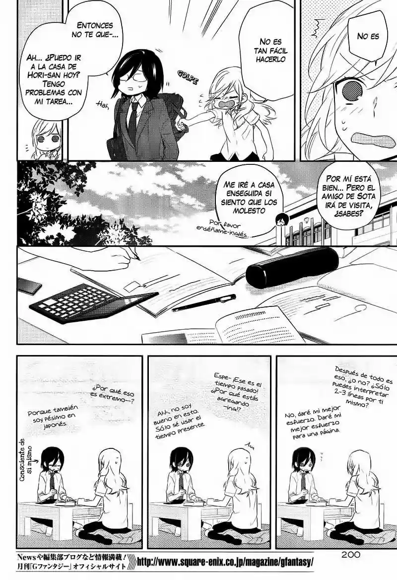 Horimiya Capítulo 25 - Page 22