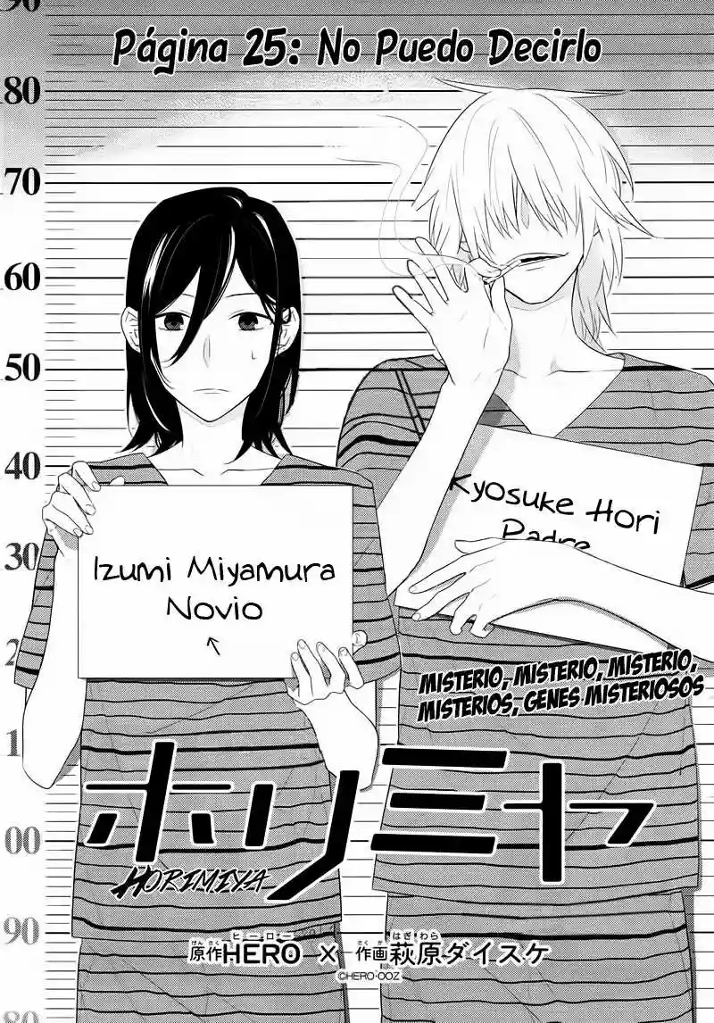 Horimiya Capítulo 25 - Page 3