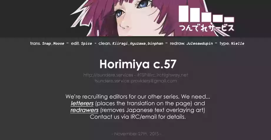 Horimiya Capítulo 57 - Page 33