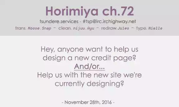 Horimiya Capítulo 72 - Page 28