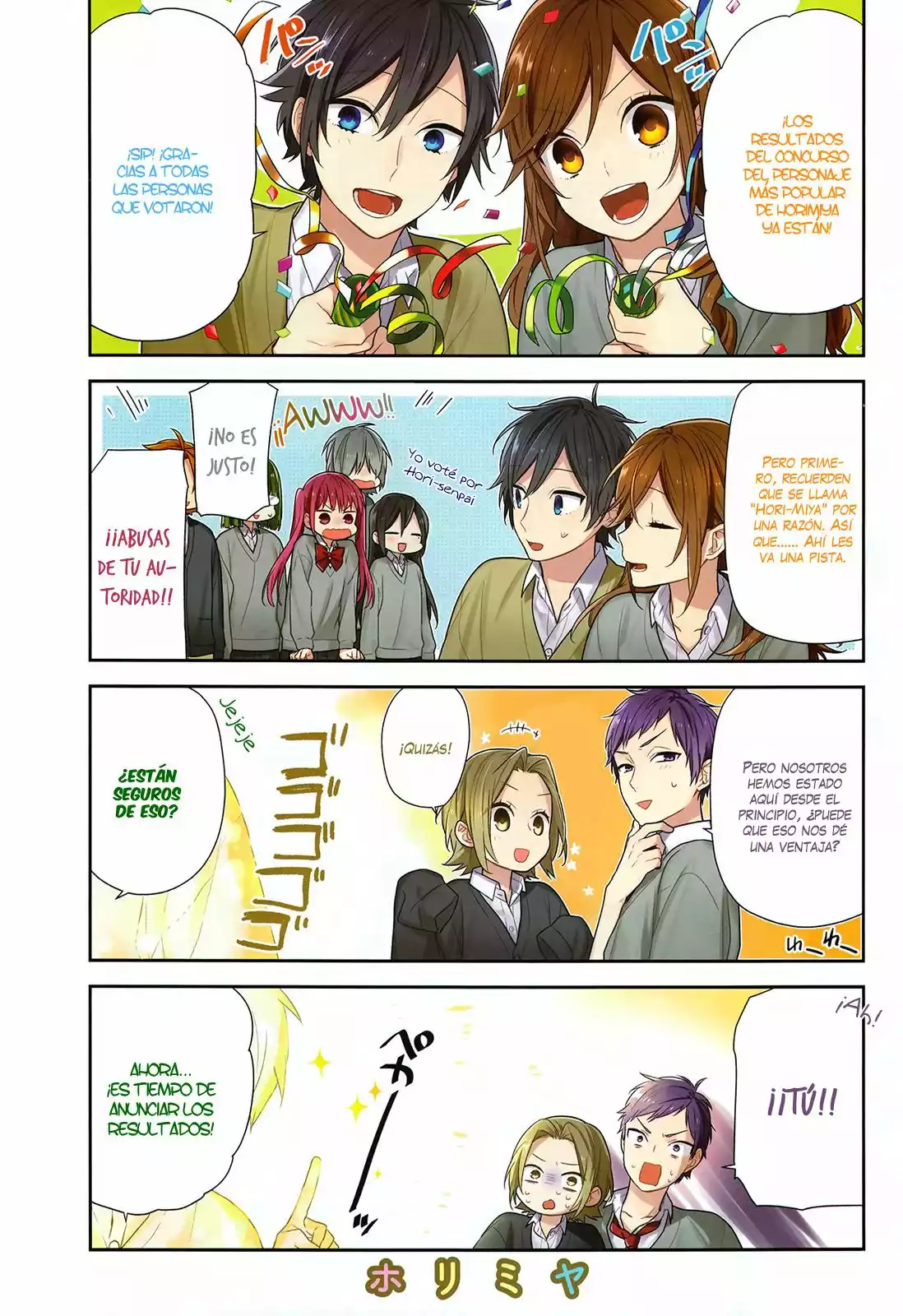 Horimiya Capítulo 72 - Page 3