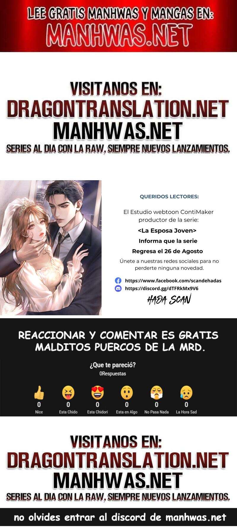 La esposa joven +18 Capítulo 36.5 - Page 1