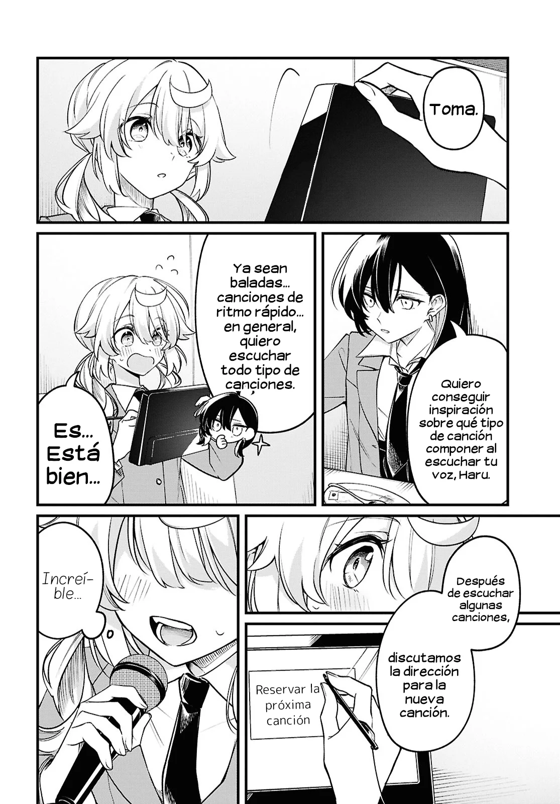 Kimi ga Hoeru Tame no Uta wo Capítulo 3 - Page 10