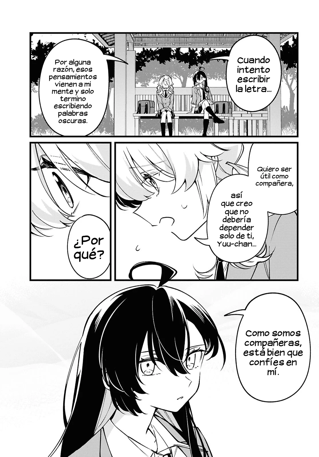 Kimi ga Hoeru Tame no Uta wo Capítulo 4 - Page 15