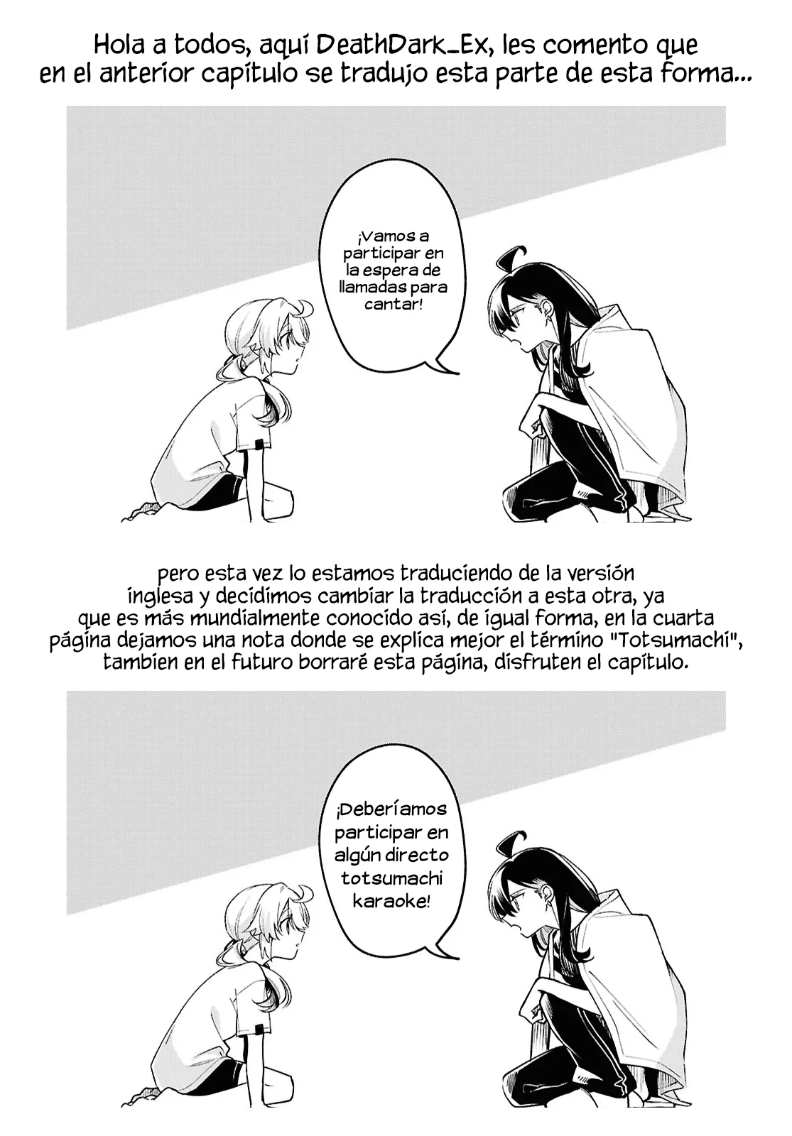 Kimi ga Hoeru Tame no Uta wo Capítulo 6 - Page 1