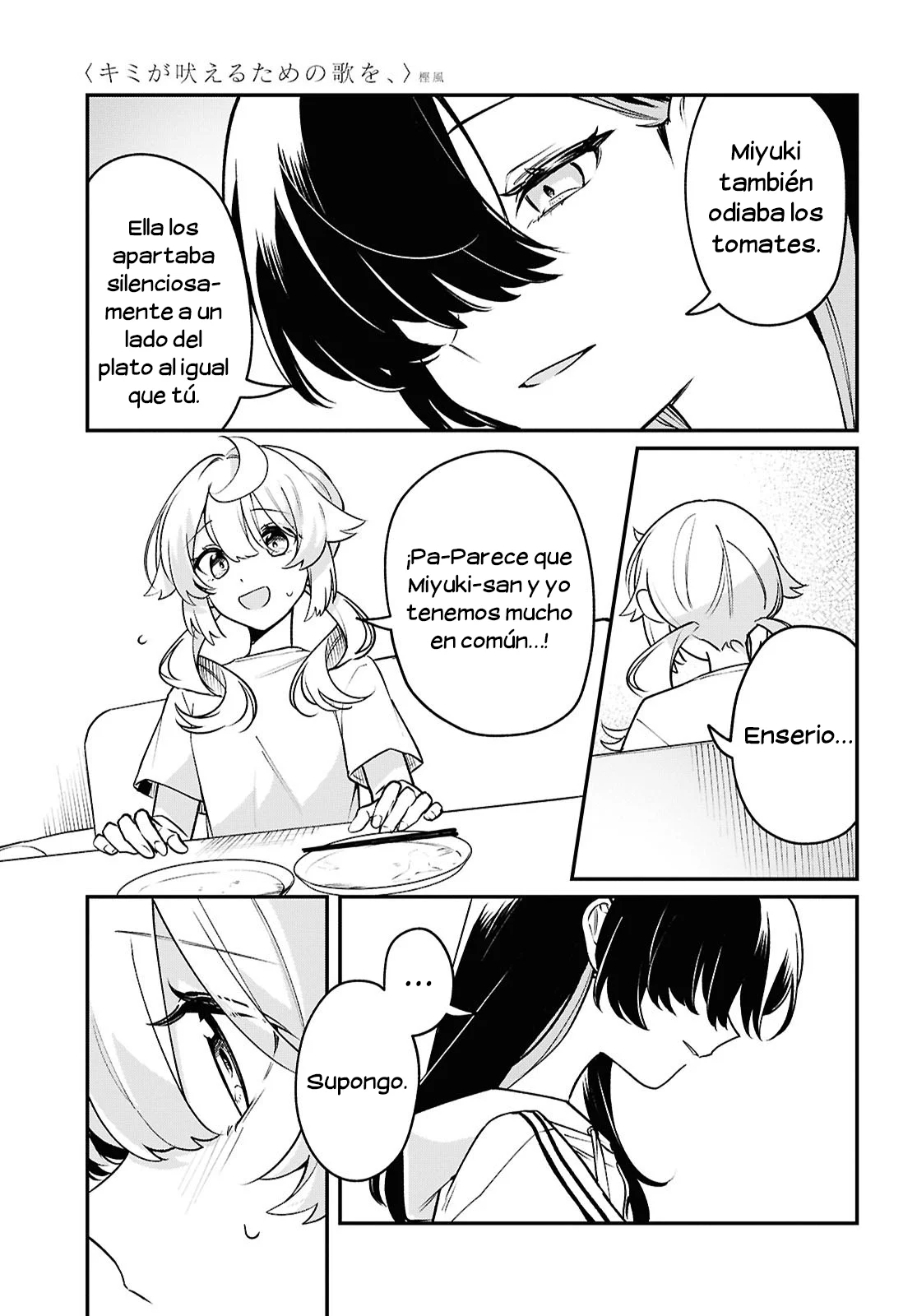 Kimi ga Hoeru Tame no Uta wo Capítulo 6 - Page 12