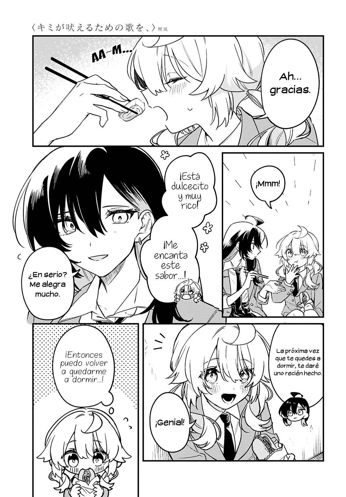 Kimi ga Hoeru Tame no Uta wo Capítulo 8 - Page 7