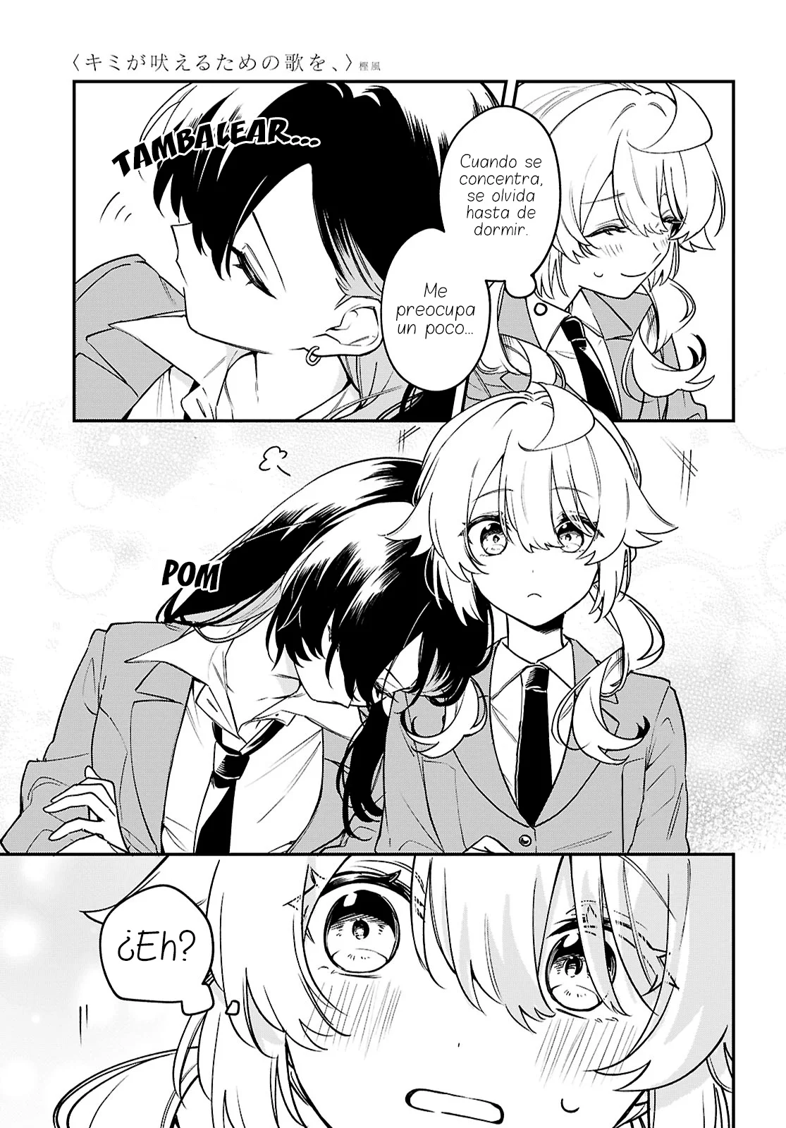 Kimi ga Hoeru Tame no Uta wo Capítulo 8 - Page 9