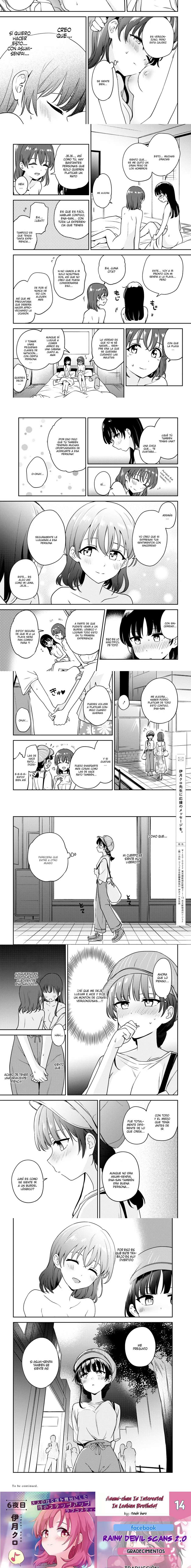 Asumi-chan wa Lesbian Fuuzoku ni Kyoumi ga Arimasu! Capítulo 14 - Page 7