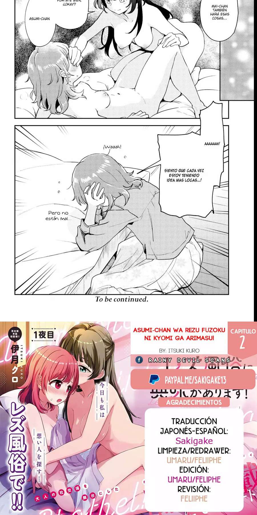 Asumi-chan wa Lesbian Fuuzoku ni Kyoumi ga Arimasu! Capítulo 2 - Page 6