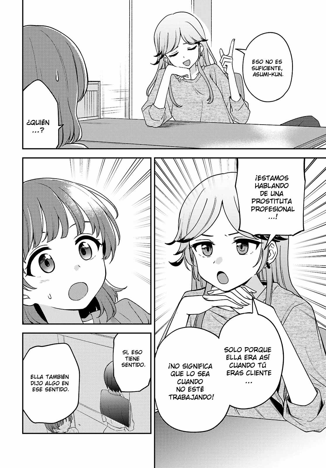 Asumi-chan wa Lesbian Fuuzoku ni Kyoumi ga Arimasu! Capítulo 29 - Page 4