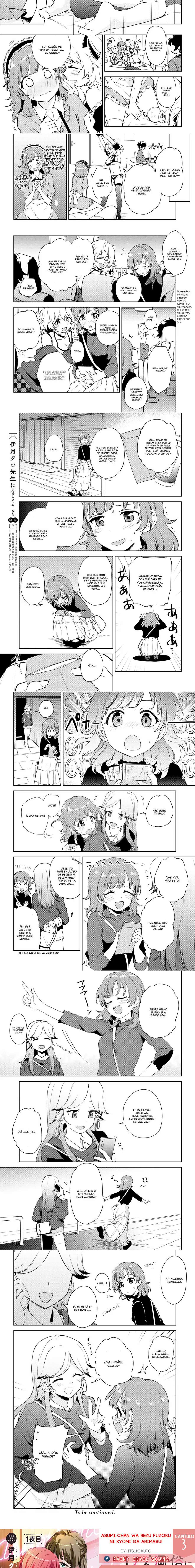 Asumi-chan wa Lesbian Fuuzoku ni Kyoumi ga Arimasu! Capítulo 3 - Page 5