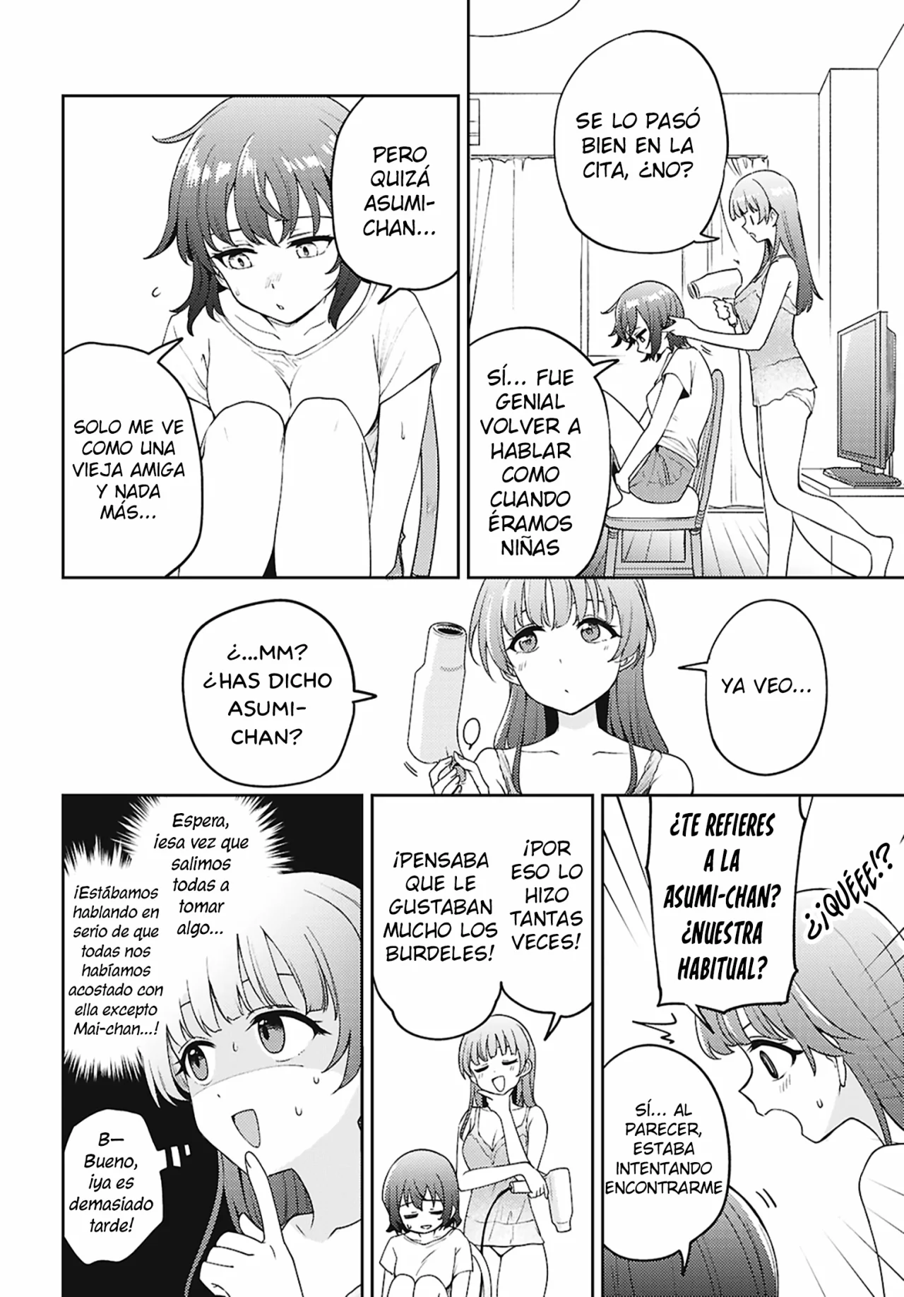 Asumi-chan wa Lesbian Fuuzoku ni Kyoumi ga Arimasu! Capítulo 30 - Page 12