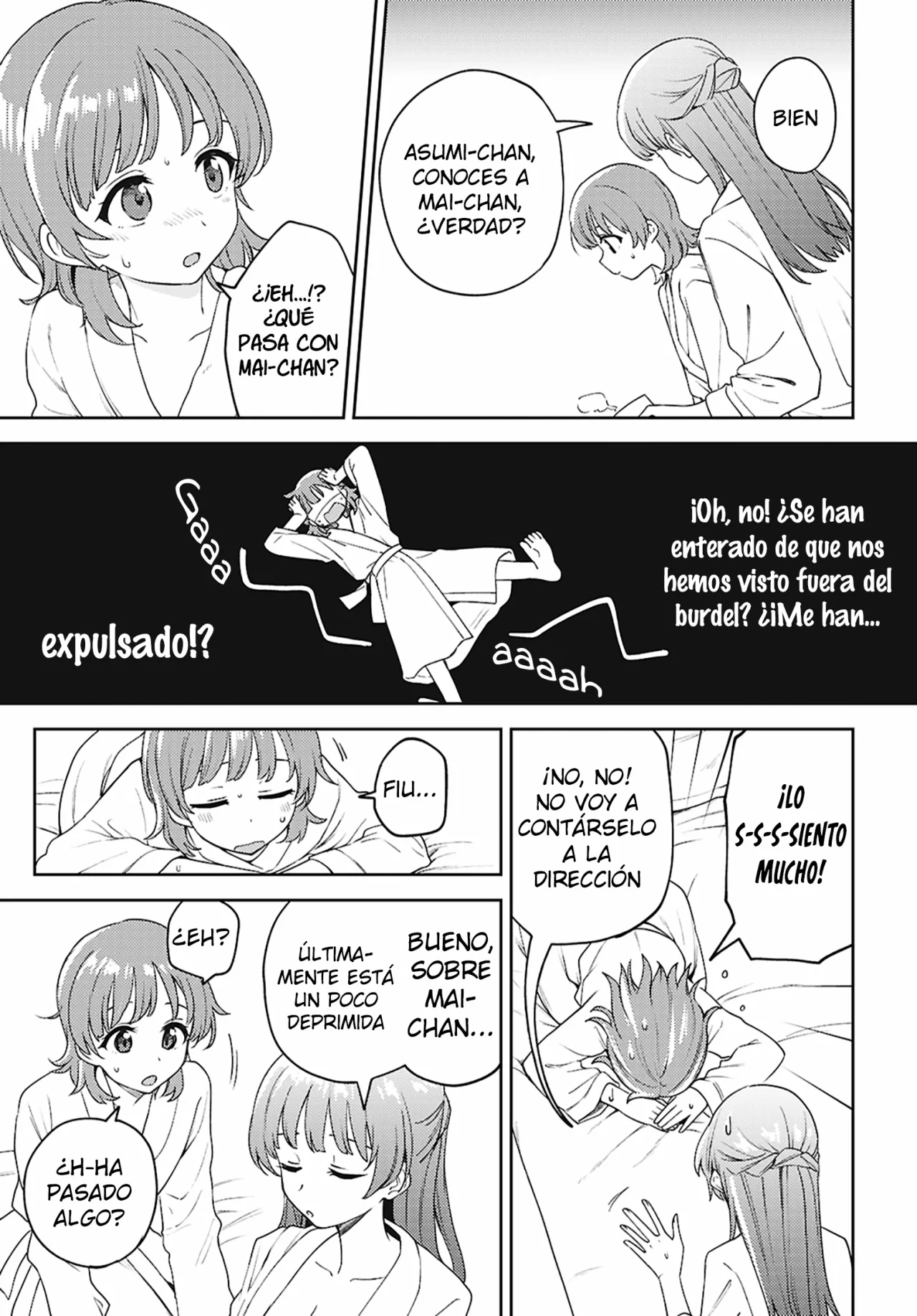 Asumi-chan wa Lesbian Fuuzoku ni Kyoumi ga Arimasu! Capítulo 30 - Page 21