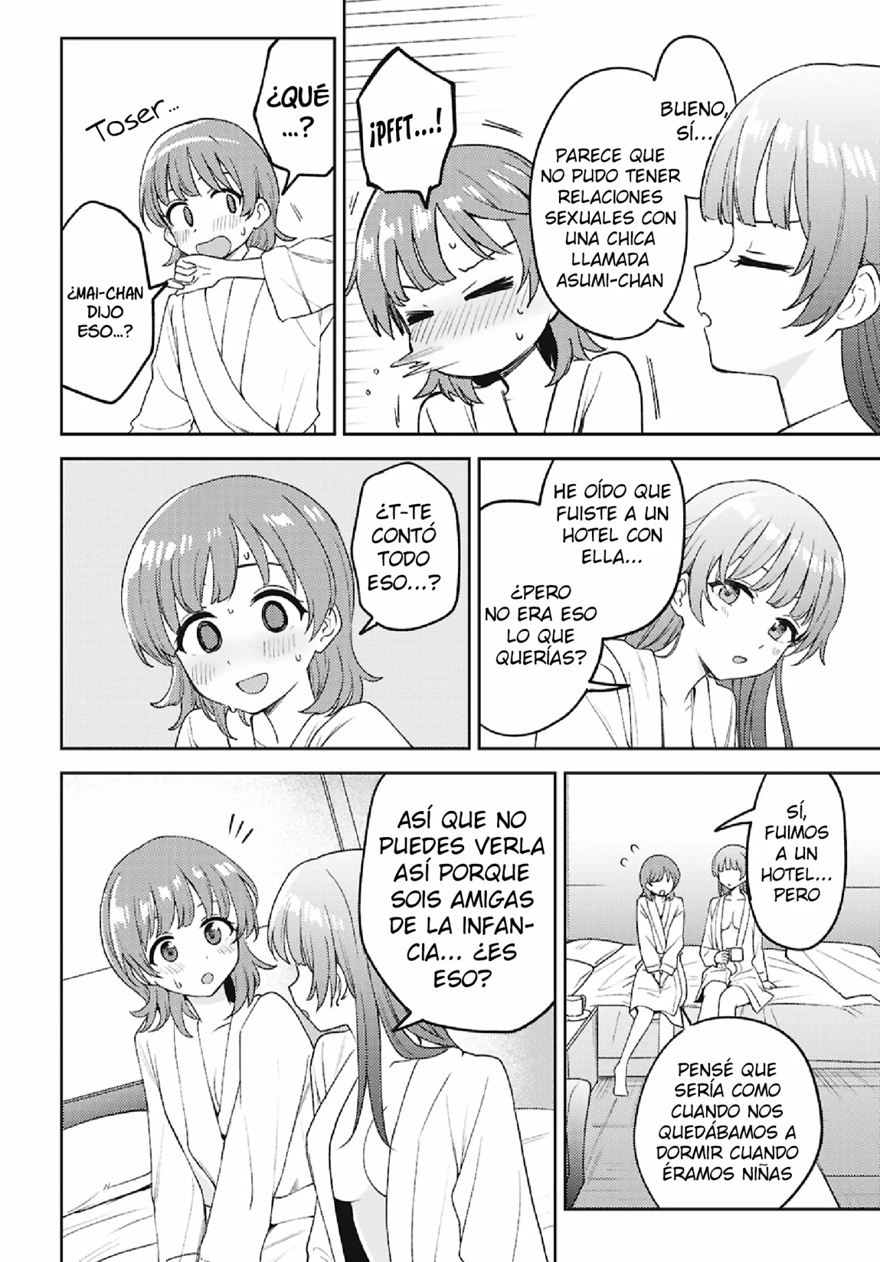Asumi-chan wa Lesbian Fuuzoku ni Kyoumi ga Arimasu! Capítulo 30 - Page 22