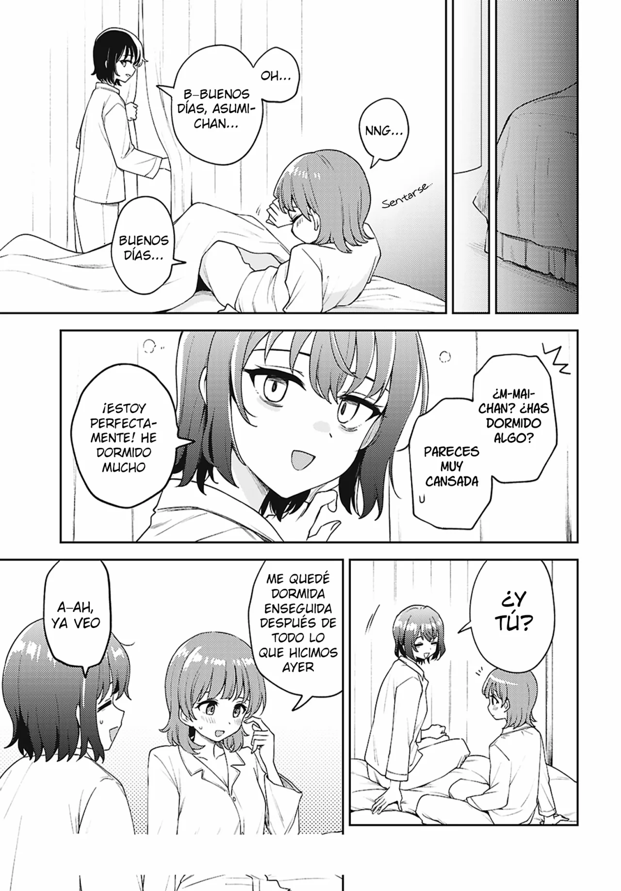 Asumi-chan wa Lesbian Fuuzoku ni Kyoumi ga Arimasu! Capítulo 30 - Page 3