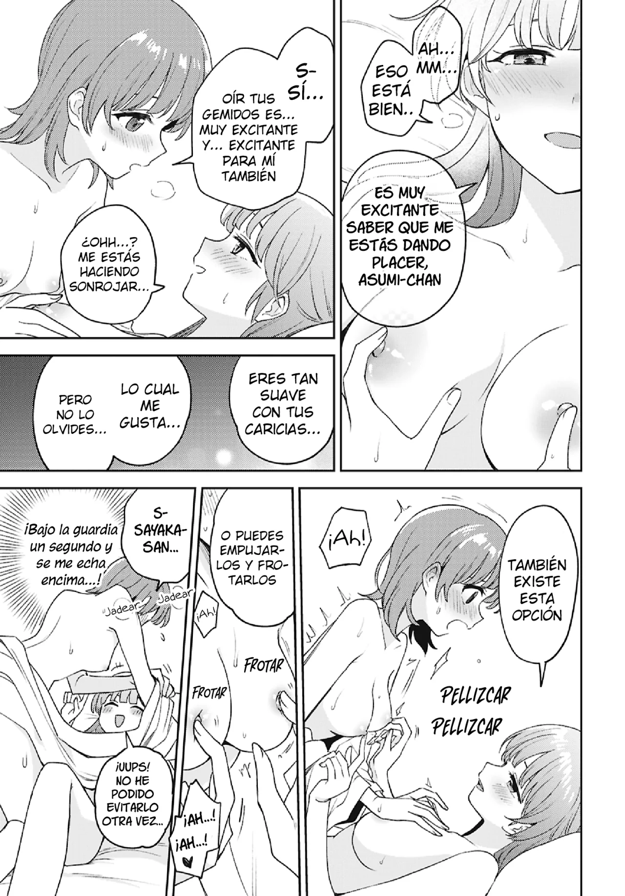 Asumi-chan wa Lesbian Fuuzoku ni Kyoumi ga Arimasu! Capítulo 30 - Page 33