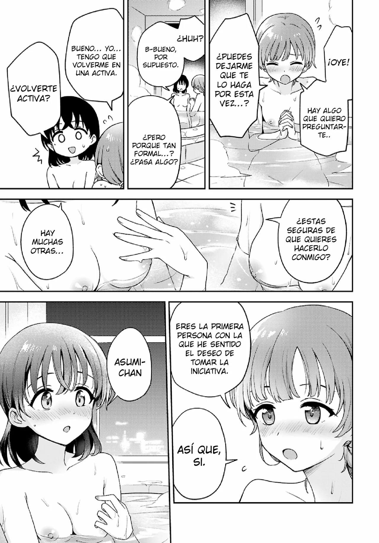Asumi-chan wa Lesbian Fuuzoku ni Kyoumi ga Arimasu! Capítulo 31 - Page 13