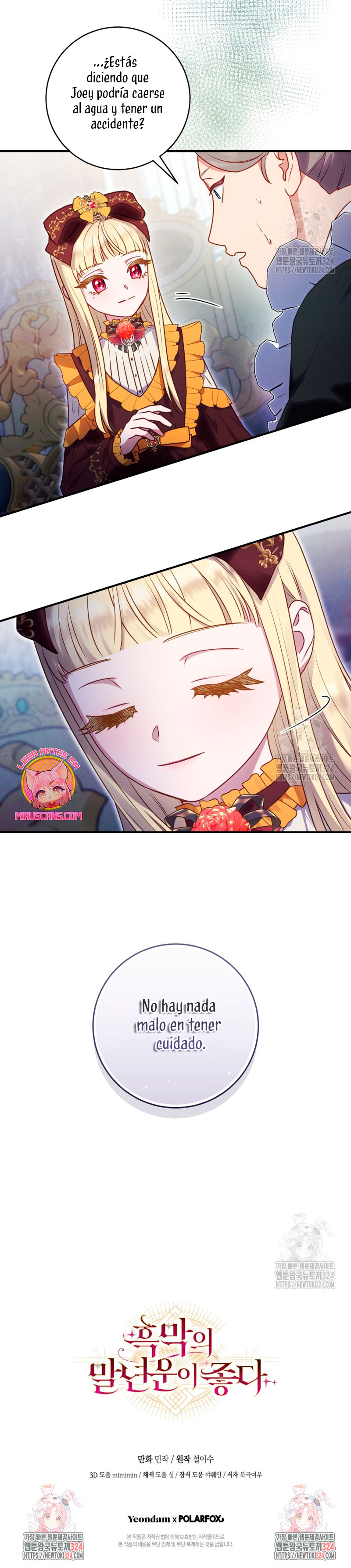 La mente maestra villana tiene suerte en sus últimos años Capítulo 15 - Page 36