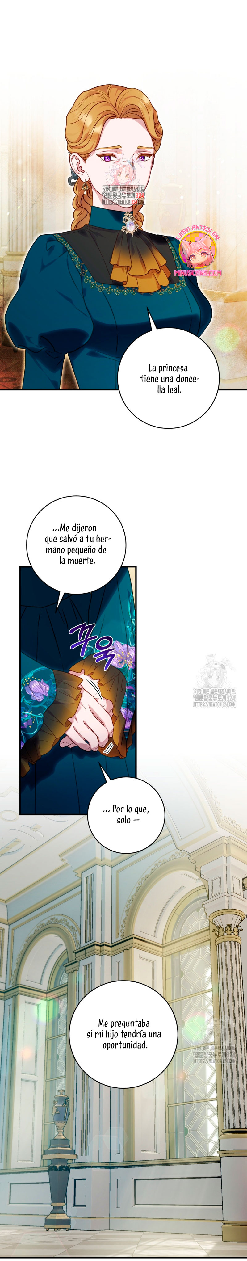 La mente maestra villana tiene suerte en sus últimos años Capítulo 17 - Page 3