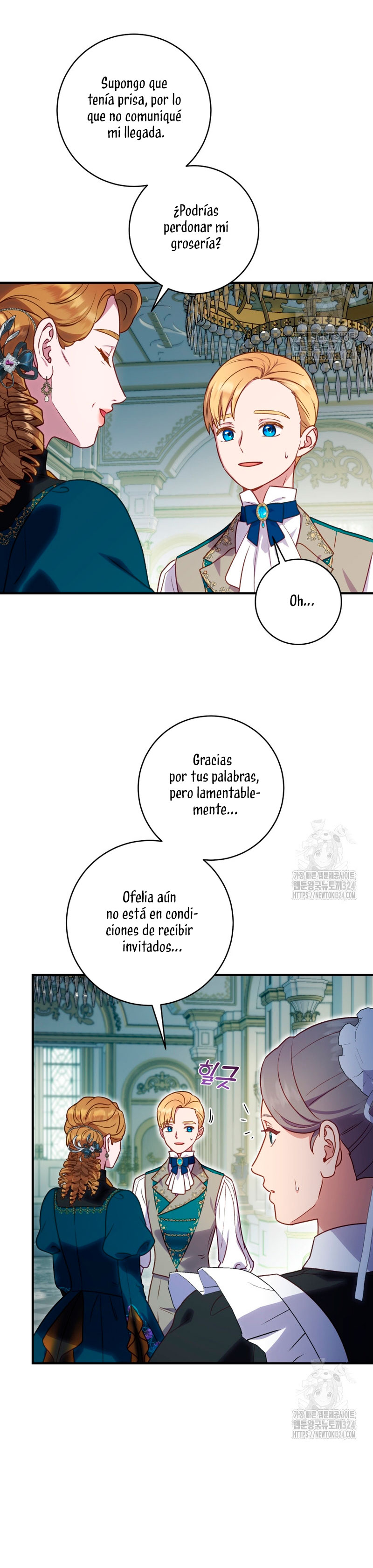 La mente maestra villana tiene suerte en sus últimos años Capítulo 17 - Page 5