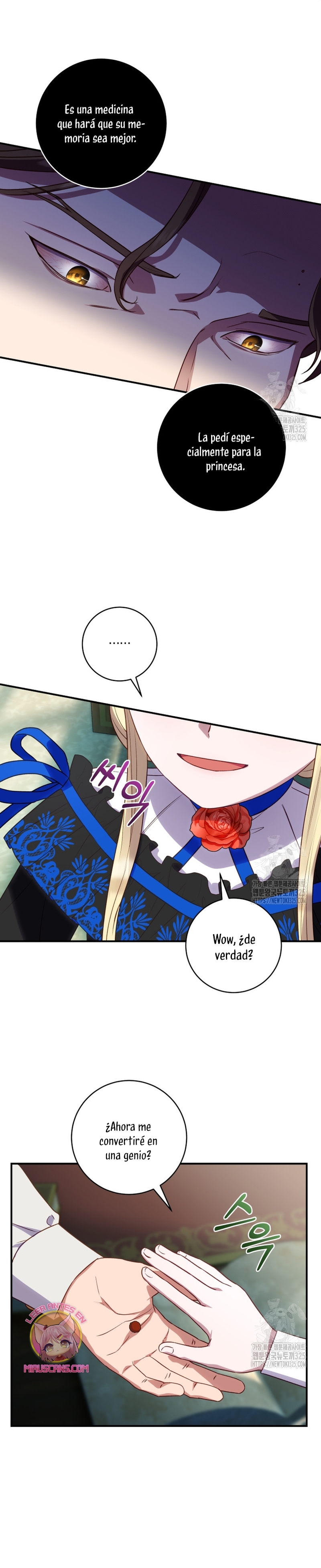 La mente maestra villana tiene suerte en sus últimos años Capítulo 21 - Page 4