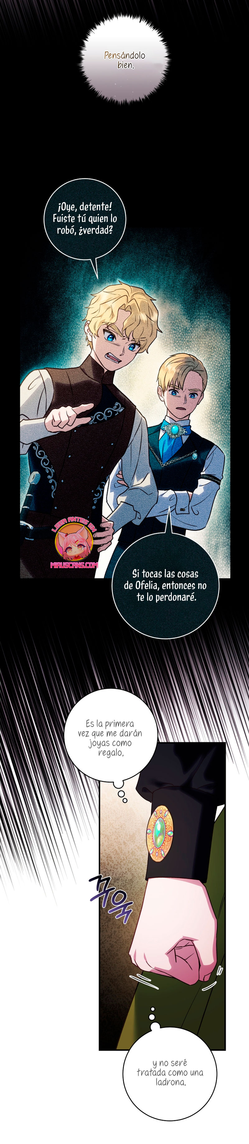 La mente maestra villana tiene suerte en sus últimos años Capítulo 23 - Page 35